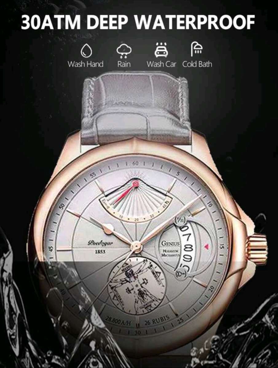 POEDAGAR Mens LUXURY WATCH