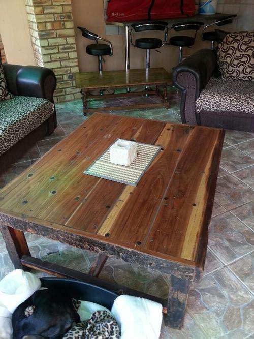 RAILWAY SLEEPER COFFEE TABLE