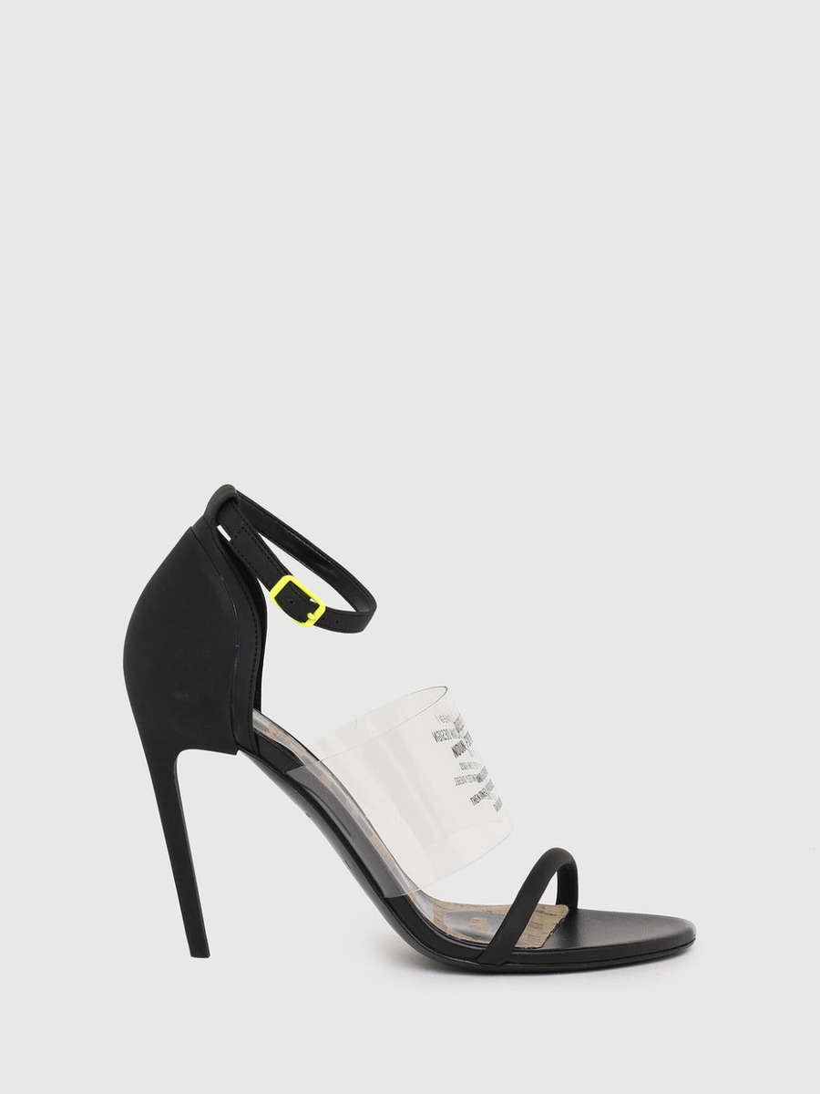 Diesel Strappy Faux Leather Sandals [35]