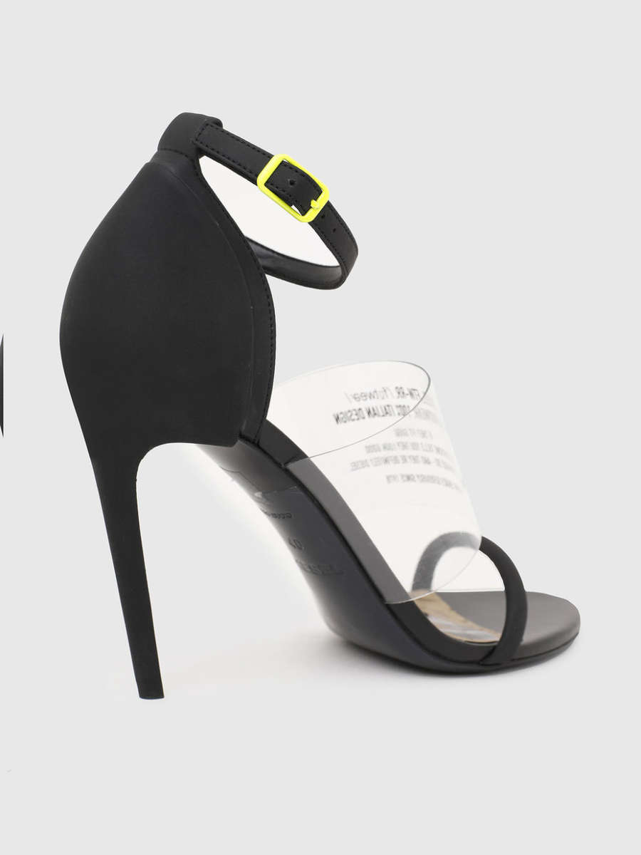 Diesel Strappy Faux Leather Sandals [35]