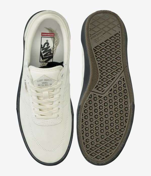 Vans Gilbert Crockett Pro Skate Shoes - Antique White/black 10