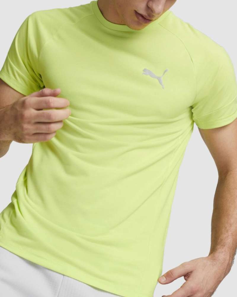 Puma Evostripe Tee Light Lime - Medium