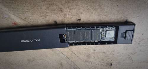 1TB Adata NVME ssd with an enclosure