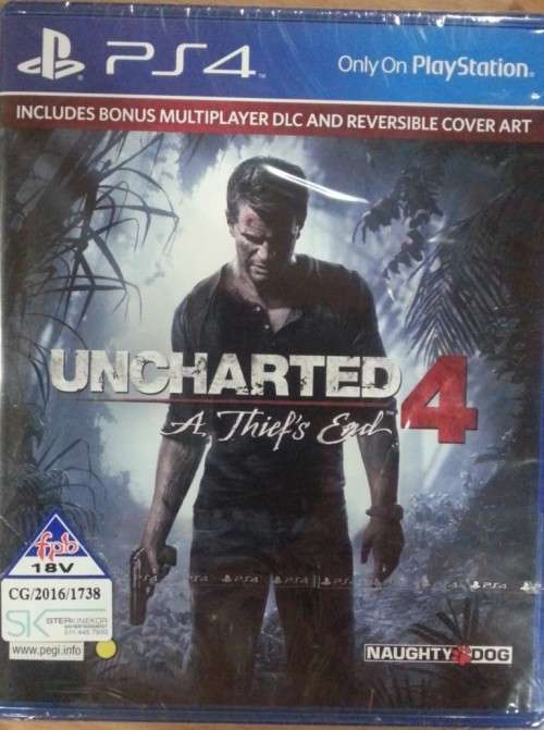 Uncharted 4 PS4 Game