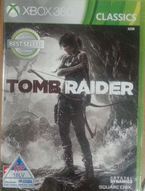 Tomb Raider XBox 360 game