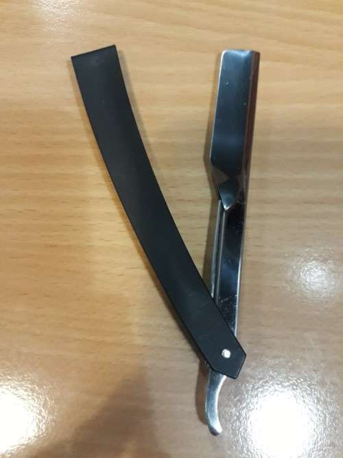 Shavette Razor - Black Metal