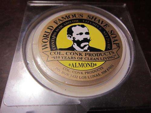 Col Conk Almond Shaving Soap 80g