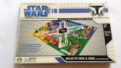 Star Wars, Galactic Hide and Seek, Action Board Game