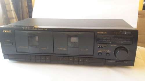 TEAC Stereo Double Cassette Deck, W-416