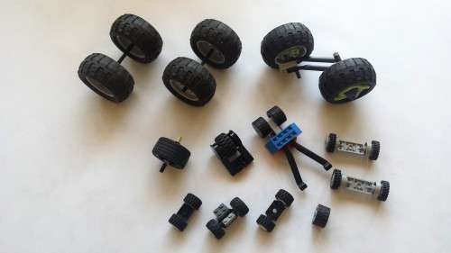 Lego, Various Lego Wheels