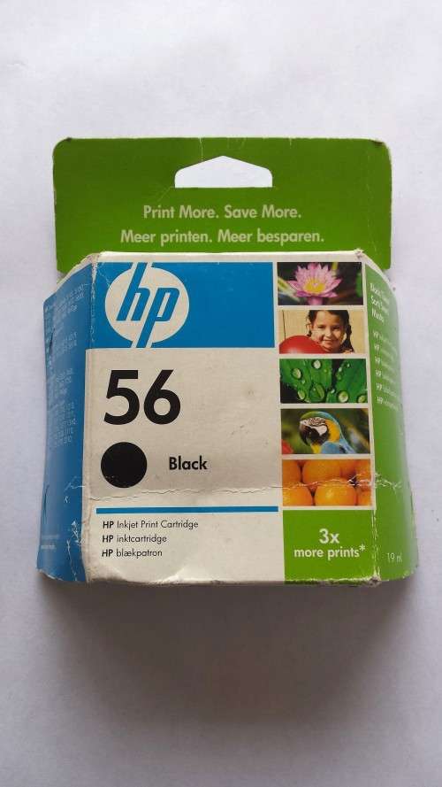 HP Ink, 56 Black, C6656AE ABB, Original ink