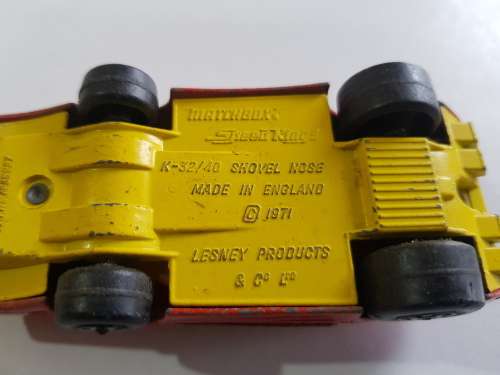 Matchbox Speedkings, England, K-32/40 Shovel Nose, 1971 Lesney