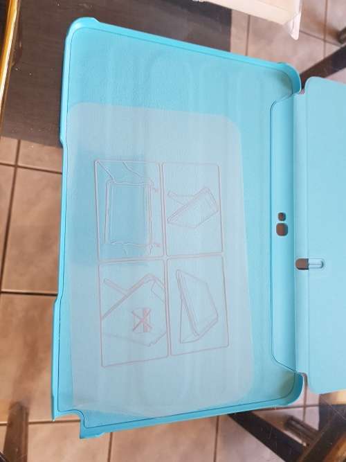 Samsung Galaxy Note 10.1, Book Cover, Blue