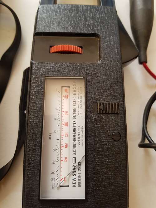 Kyoritsu Kew Snap 8, Model 2803, AC Volt-Ohm-Ammeter