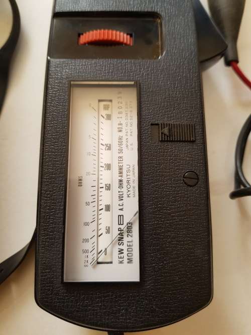Kyoritsu Kew Snap 8, Model 2803, AC Volt-Ohm-Ammeter
