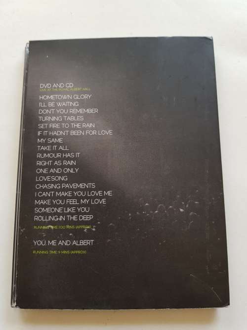 Adelle, Live at The Royal Albert Hall, DVD