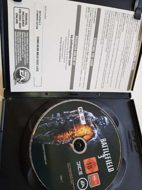 Battlefield 3, PC DVD Rom