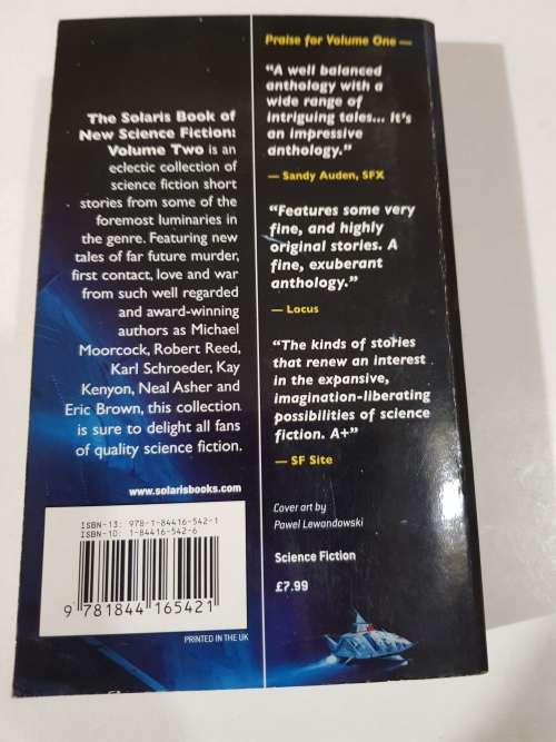 The Solaris Book of New Science Fiction Vol. 2, Edited by George Mann