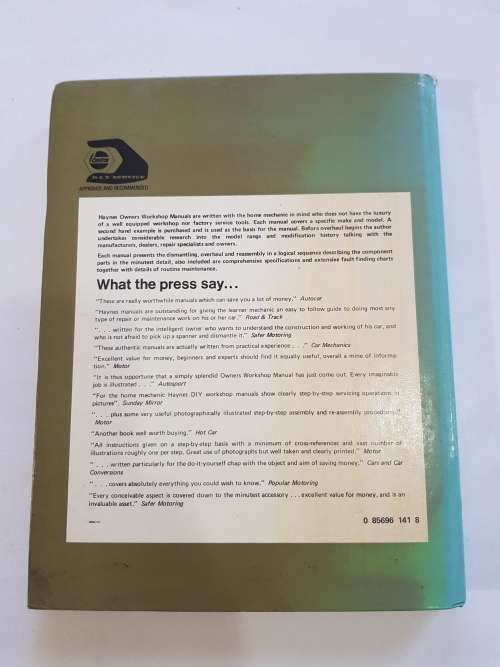 Renault 5, 1972-1977 Workshop Manual, Haynes