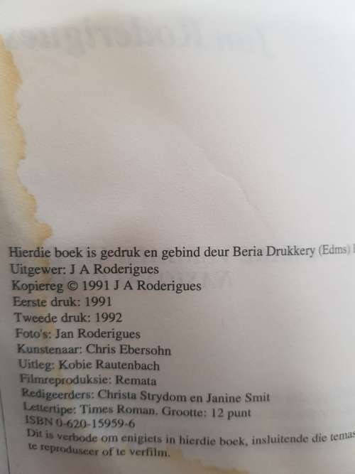 Die Veldwagters Vertel deur Jan Rodrigues