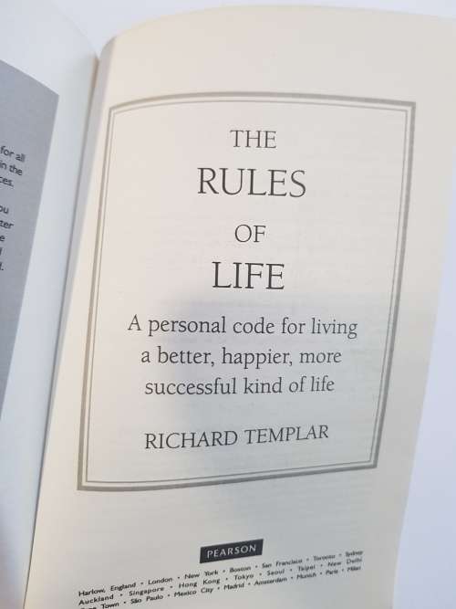 The Rules of Life by Richard Templar