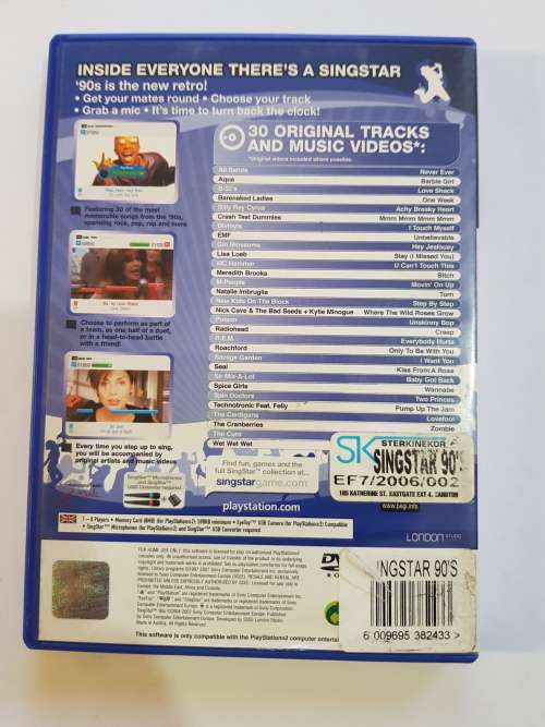 Playstation 2, Singstar `90s