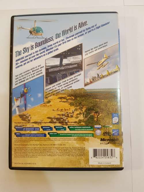 Microsoft Flight Simulator X PC DVD