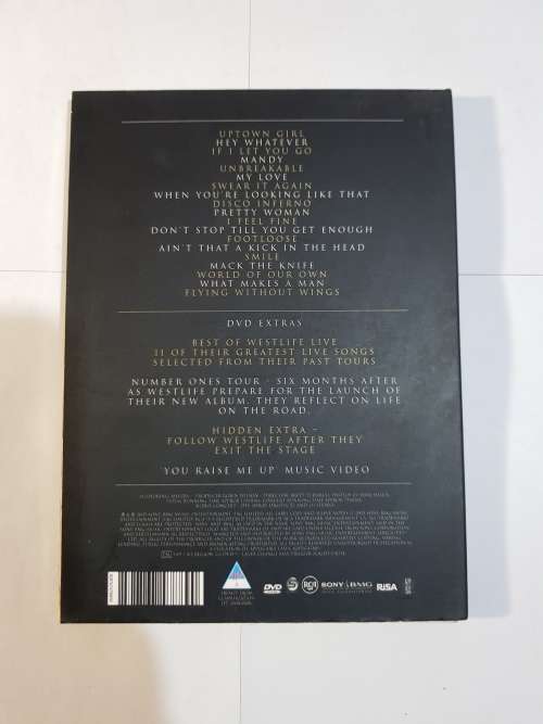 Westlife, The Number Ones Tour DVD