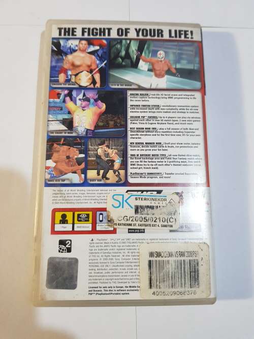 PSP, Smackdown VS Raw 2006