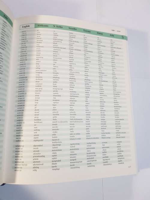 South African Multi-Language Dictionary and Phrase Book, Readers Digest