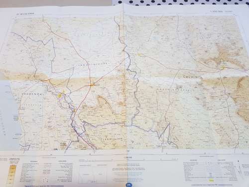 Map 3118 Calvinia, 1:250 000, 1994