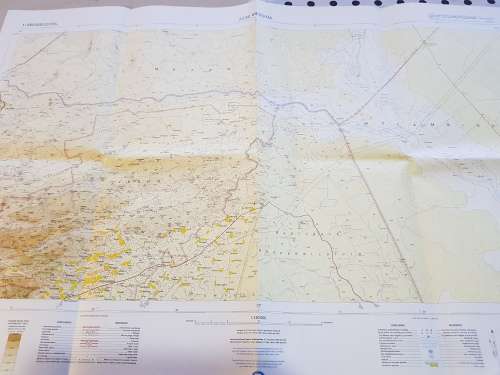 Map 2230 Messina, 1:250 000