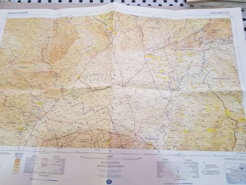 Map 2428 Nylstroom, 1:250 000