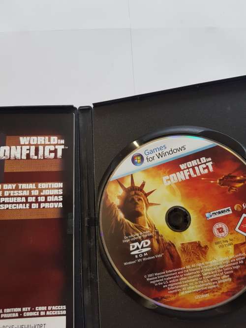 World in Conflict, PC DVD