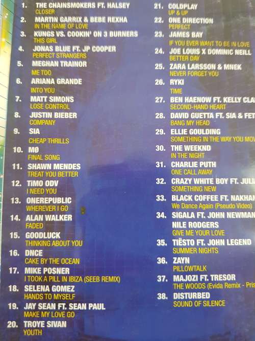 Now That`s What I Call Music, The DVD 2016