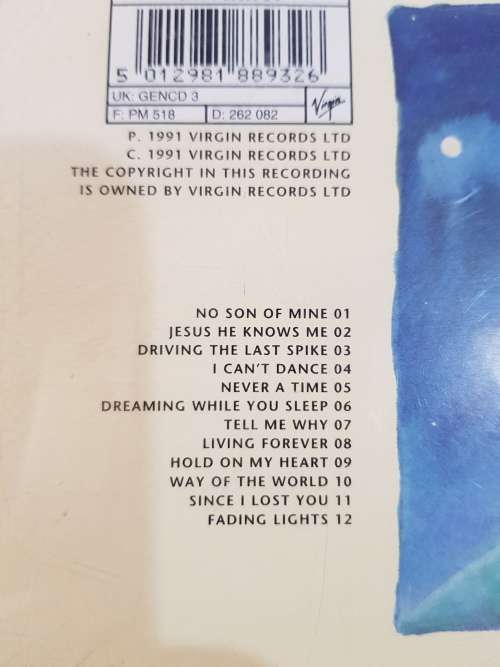 Genesis, We Can`t Dance, CD