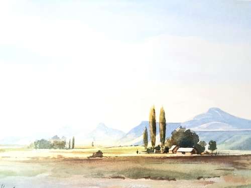 Enslin Vorster Print, Farm North Eastern Cape