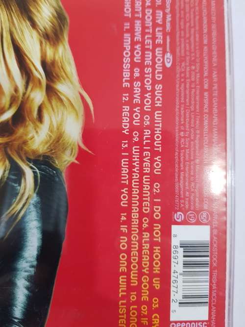 Kelly Clarkson, All I ever Wanted, 2 discs