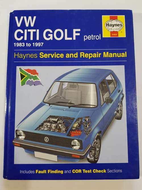 VW Golf, 1983 - 1997 Service and Repair Manual, Haynes
