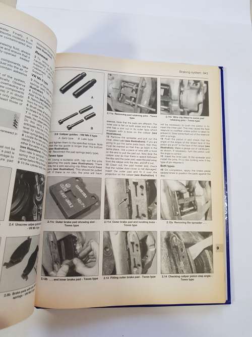 VW Golf, 1983 - 1997 Service and Repair Manual, Haynes