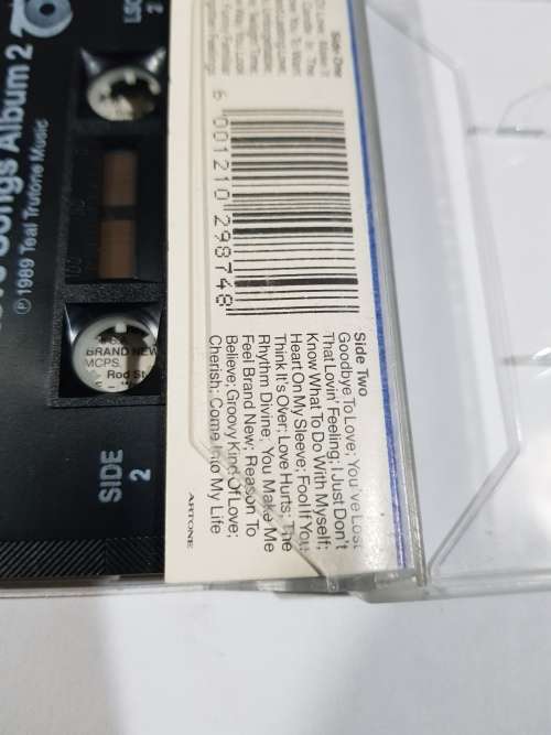 The Love Songs Album 2, Cassette