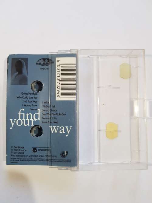 Gabrielle, Find Your Way, Cassette