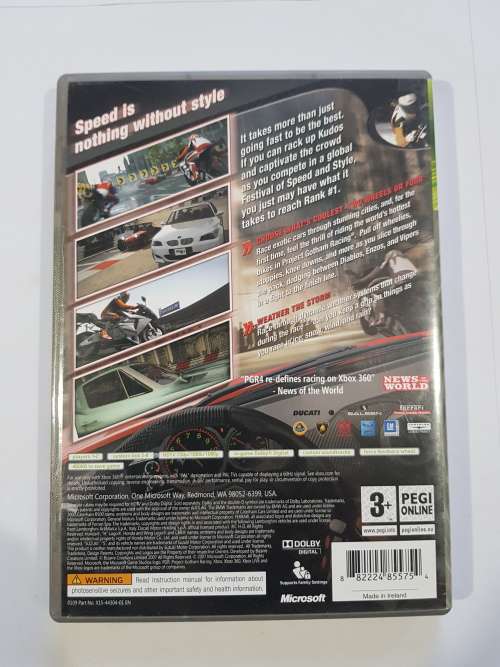 Xbox 360, PGR 4, Project Gotham Racing 4