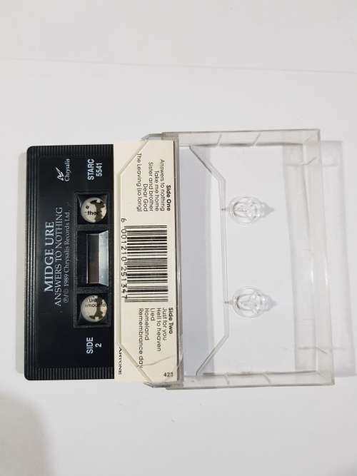 Midge Ure, Answers to Nothing, Cassette