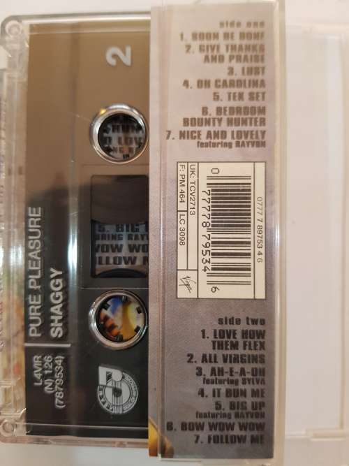 Shaggy, Pure Pleasure, Cassette