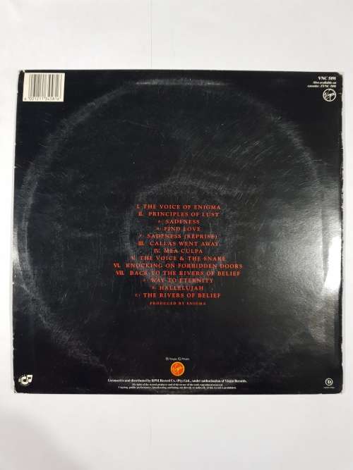 Enigma, MCMXC a.D. LP, VG+