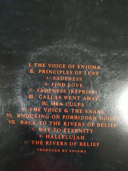 Enigma, MCMXC a.D. LP, VG+