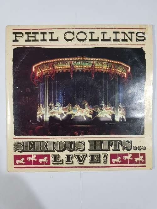 Phil Collins, Serious Hits Live Double LP, VG