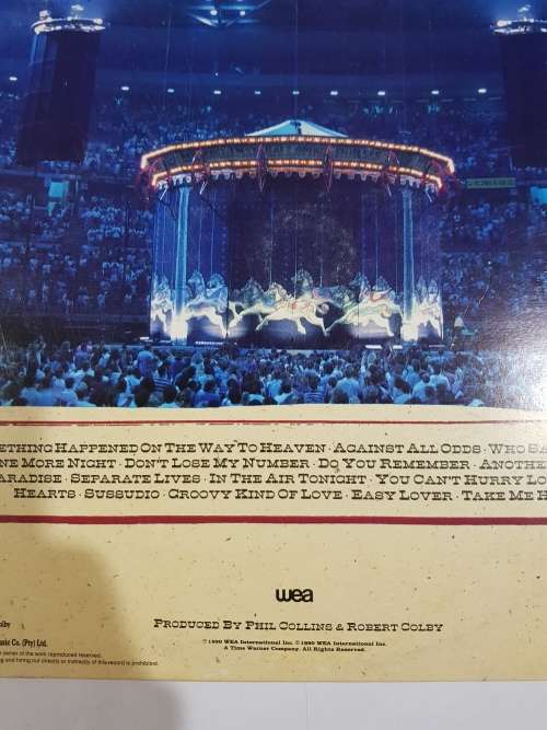 Phil Collins, Serious Hits Live Double LP, VG