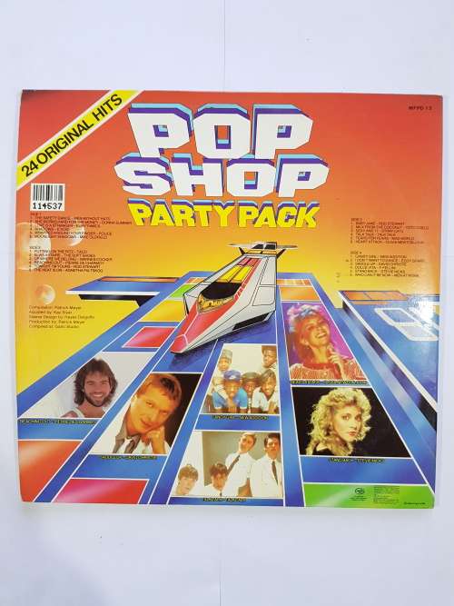 Pop Shop Party Pack Double LP, VG